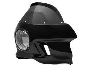 S-RT Mini Fairing - Gloss Black. Fits Dyna 2006-2017