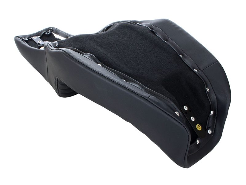 High-quality motorcycle seat for Revelry Motorcycles, durable and comfortable for touring rides.