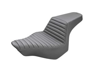 Comfortable motorcycle seat for Harley Davidson models, premium leather, Australian-made.