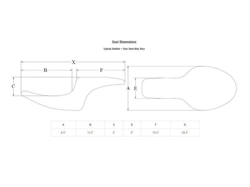 High-quality motorcycle seat design blueprint for Revelry Motorcycles Australia.