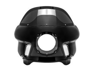 S-RT Mini Fairing - Gloss Black. Fits Dyna 1996-2005