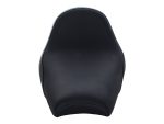 Comfortable black motorcycle seat for Revelry Motorcycles Australian riders.