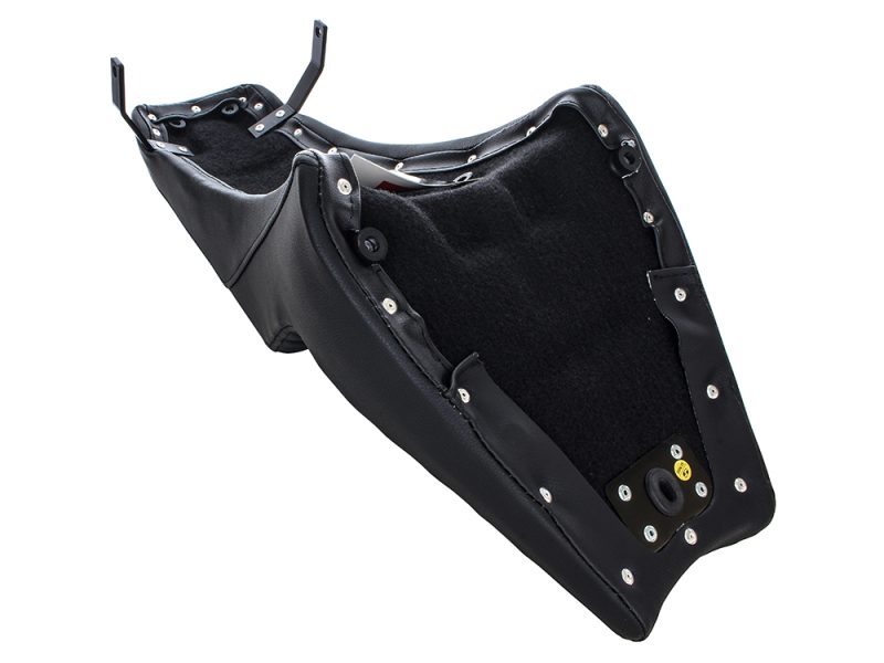 High-quality motorcycle saddlebag for Revelry Motorcycles, durable and stylish.