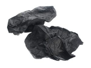 Ragged black motorcycle saddle covers for Revelry Motorcycles, durable bike accessories.