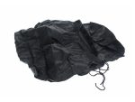 Black waterproof motorcycle cover for Revelry Motorcycles in Australia.