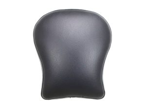 Comfortable black motorcycle seat for Revelry Motorcycles, stylish and durable for rider comfort.