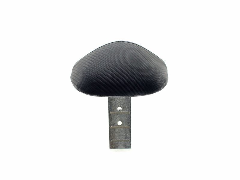 Carbon fibre motorcycle seat, Revelry Motorcycles genuine accessories.