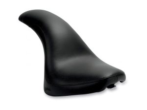 Comfortable black motorcycle seat for Revelry Motorcycles, designed for rider comfort and style.