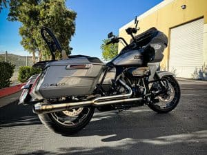 2-into-1 Turnpike Full Length Exhaust - Stainless Steel. Fits Touring 2017up.