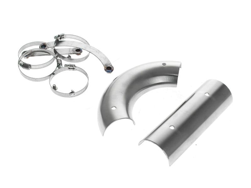Stainless steel motorcycle parts for custom bikes and rebuilds, suitable for Harley and cruiser bikes.