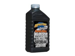 Spectro Heavy Duty Motorcycle Synthetic Engine Oil 946ml for Harley Davidson bikes.