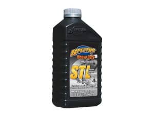 Spectro Heavy Duty Motorbike Transmission Oil Bottle for Revelry Motorcycles EN_AU.