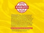 Revelry Motorcycles engine oil warranty policy graphic.