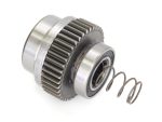 High-performance motorcycle gear component with gear teeth and spring for Revelry Motorcycles.