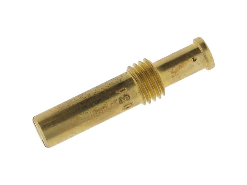 Brass motorcycle engine part for vintage Revelry Motorcycles repairs and restorations.