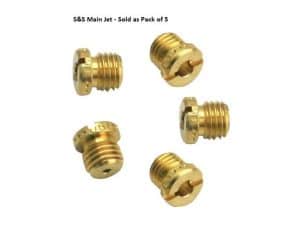 Brass motorcycle lock nuts for Revelry Motorcycles accessories.