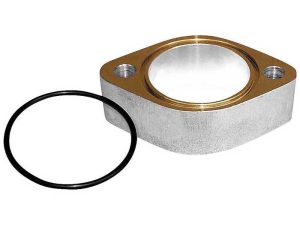 High-performance motorcycle piston with ring for Revelry Motorcycles.