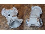 Aluminium motorcycle engine parts for Revelry Motorcycles, precision CNC machining.