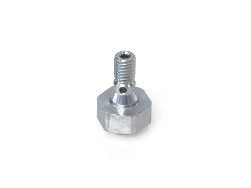 Shaft bolt for motorcycle wheels and handlebar accessories.