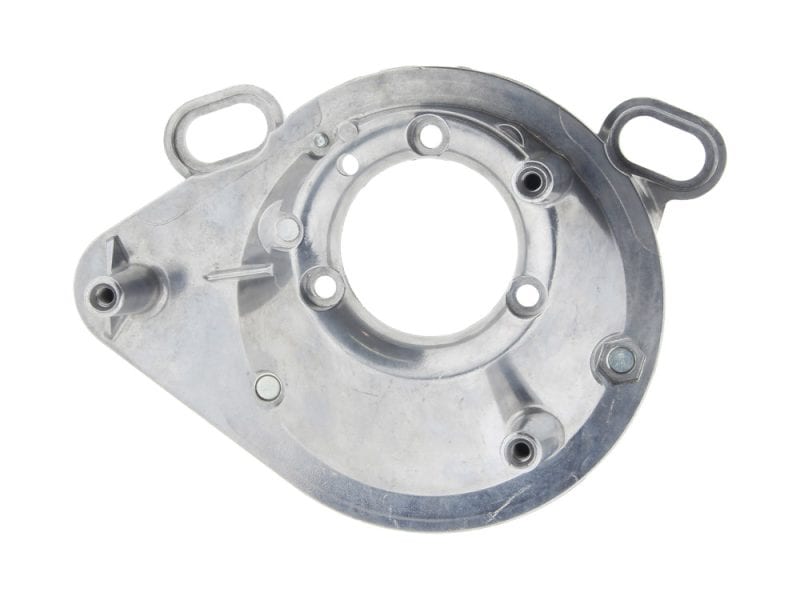 Aluminium motorcycle engine cover for Revelry Motorcycles bikes.