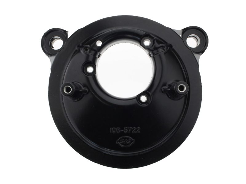 High-quality motorcycle clutch cover for classic and custom bikes | Revelry Cycles.