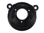 Black motorcycle clutch cover for Revelry Motorcycles, durable and high-quality bike part in Australia.