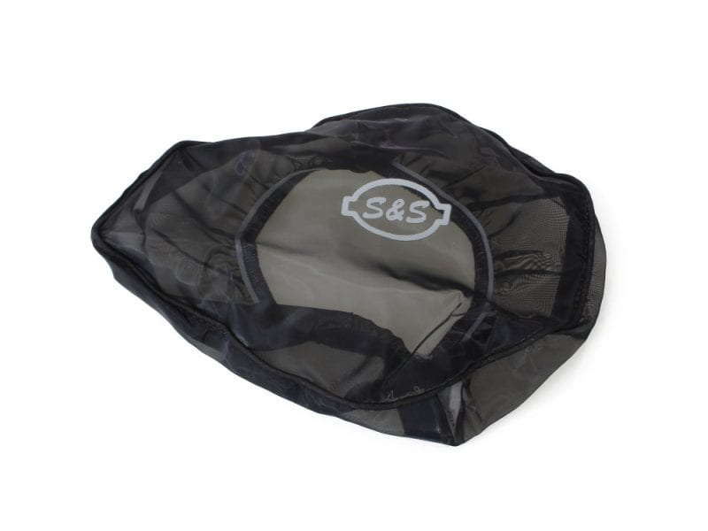 Lightweight motorcycle tank bag with transparent top for easy device access.
