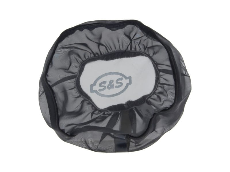 Rain Sock. Fits Round AirStinger Air Filters. Lightweight motorcycle helmet storage bag with S&S logo, made for Revelry Motorcycles enthusiasts.