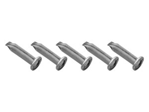 Titanium motorcycle chain pins for Revelry Motorcycles custom builds and repairs.