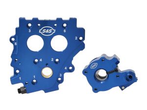 Blue Revelry Motorcycle Engine Components for Custom Harley Davidson Builds.