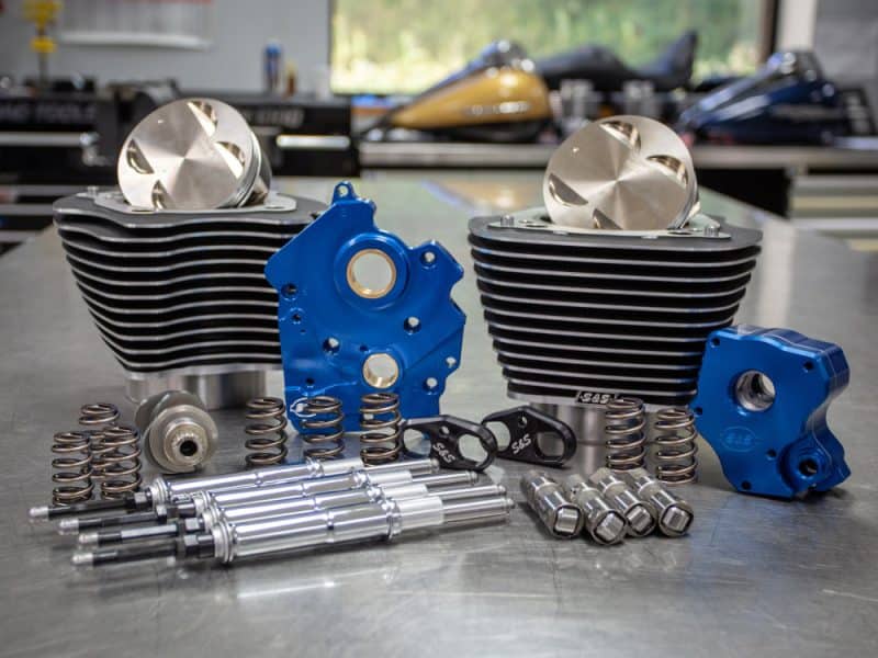 High-performance motorcycle engine parts for Revelry Motorcycles in Australia.