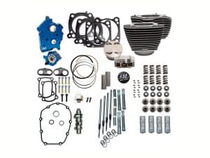 High-performance motorcycle engine parts, gaskets, pistons, and fasteners for Revelry Motorcycles.