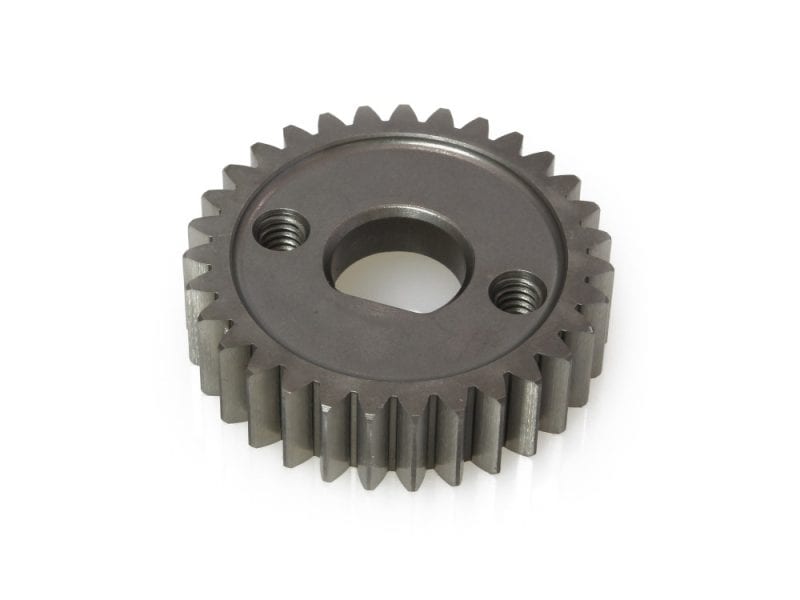 Heavy-duty motorcycle gear sprocket for Revelry Motorcycles, durable steel construction.