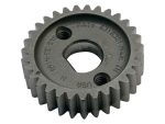 Heavy-duty motorcycle gear cog for custom Revelry Motorcycles builds.