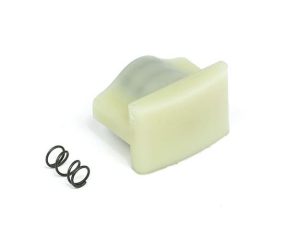 Small motorcycle clutch lever bearing and springs for Revelry Motorcycles.