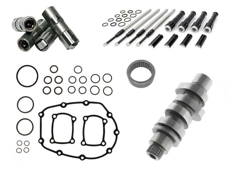 S&S 475C Performance Cam Kit - Black Pushrods. Fits Milwaukee-Eight 2017up Precision motorcycle engine parts and gaskets for Revelry Motorcycles in Australia.