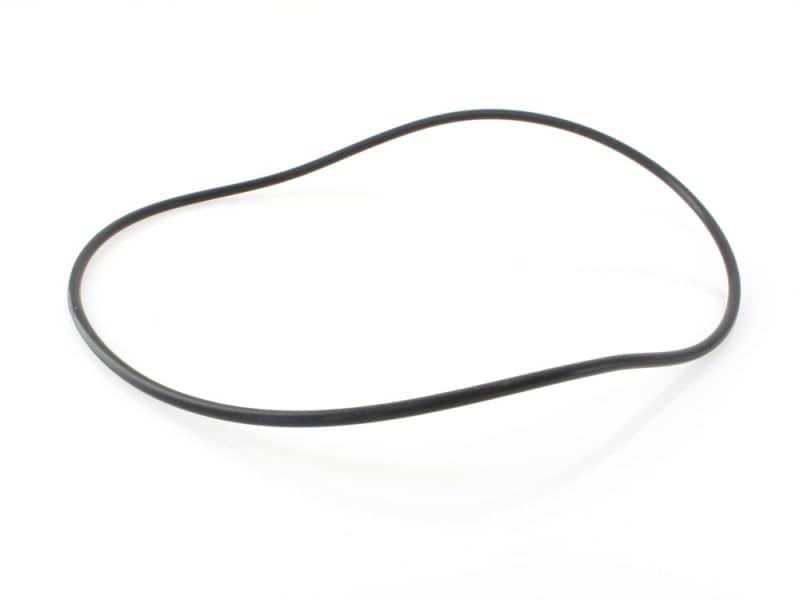 Rubber sealing ring for motorcycle repair and maintenance.