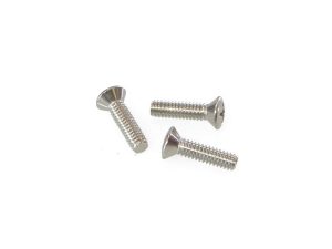 Stainless steel motorcycle screws for bike parts and accessories.