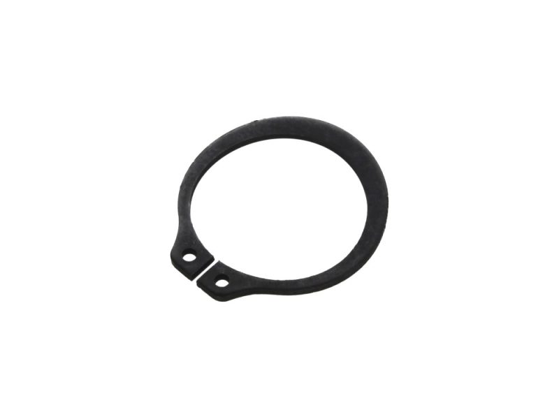 Lightweight black motorcycle lock ring for Revelry Motorcycles parts and accessories.