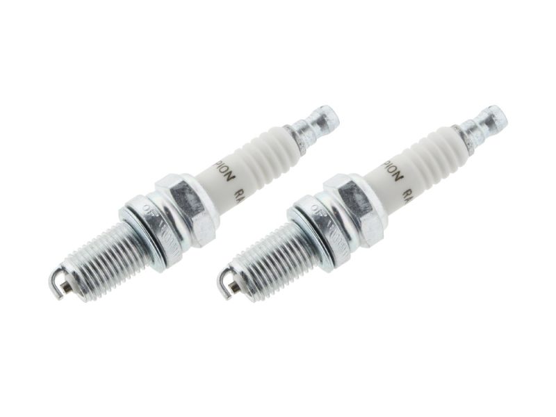 Spark Plugs. Fits Twin Cam 1999-2017 Spark plug pair for motorcycle engine replacement, high-performance bike parts.