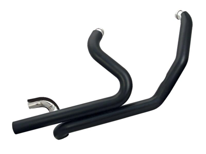 Power Tune Dual Headers - Black. Fits Touring 2009-2016. Black motorcycle exhaust pipes for Revelry Motorcycles, high-performance bike accessories Melbourne.