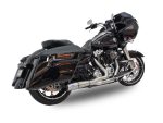 Vivid black touring motorcycle with sleek design and storage panniers, ideal for long-distance riding in Australia.