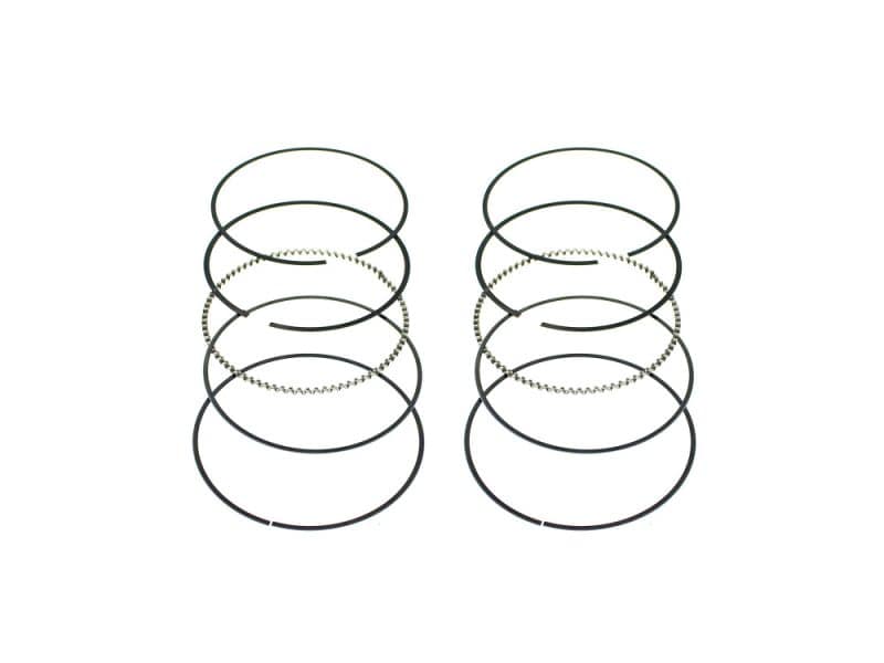 Piston rings for motorcycle engines - high-performance motorcycle parts from Revelry Motorcycles.