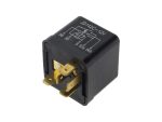 Miniature automotive relay for motorcycle electrical systems.