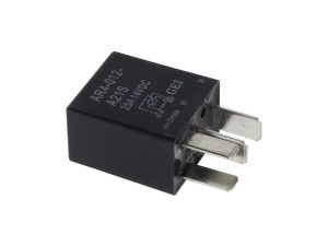 Mini relay switch for motorcycle electrical systems, reliable automotive component.