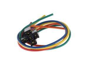 Multi-colour motorcycle wiring harness for Revelry motorcycles, Australian bike accessories.