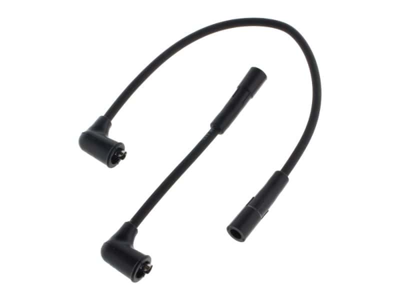 Spark Plug Wire Set - Black. Fits Touring 1985-1998. High-quality motorcycle spark plug wire for Revelry Motorcycles.