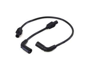 Spark plug wire for motorcycle ignition system.