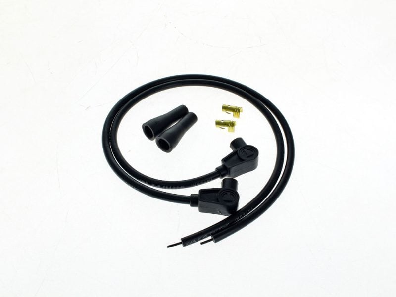 High-quality motorcycle ignition coil wires with connectors and mounting hardware. Perfect for Revelry Motorcycles.