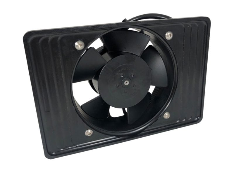 Oil Cooler Fan. Fits Touring 2017up. High-performance radiator fan for motorcycle cooling systems - Revelry Motorcycles.